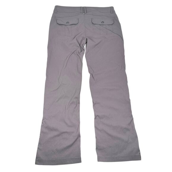 Prana Halle Pants Women 14 Gray 2-Way Stretch Articulated knees Cross-Functional - Picture 2 of 10
